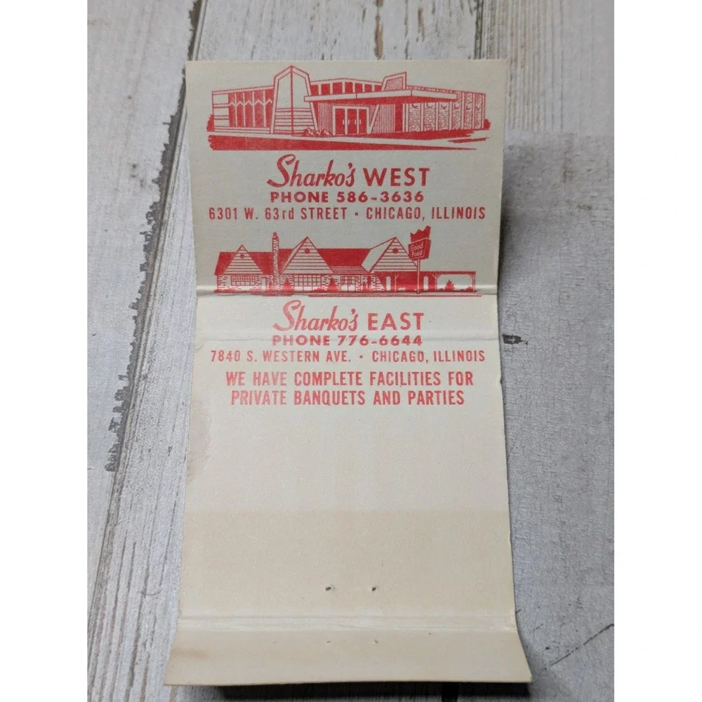N/A vintage matchbook